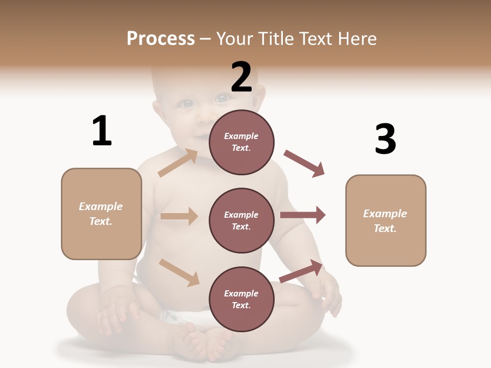 Baby Cheerful Lifestyle PowerPoint Template