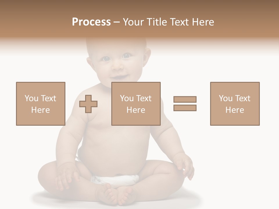 Baby Cheerful Lifestyle PowerPoint Template