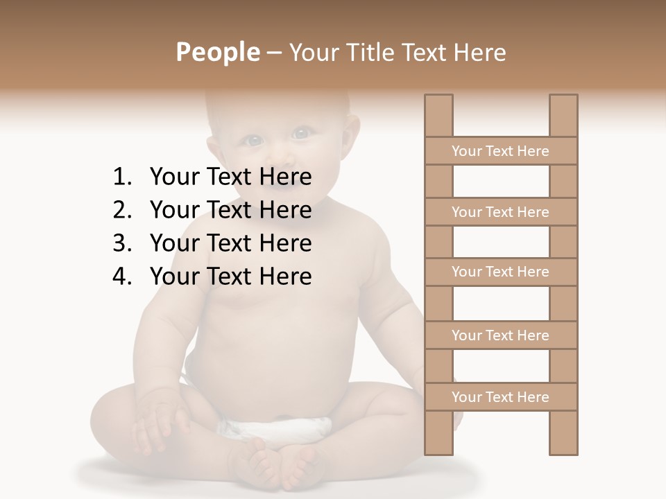 Baby Cheerful Lifestyle PowerPoint Template