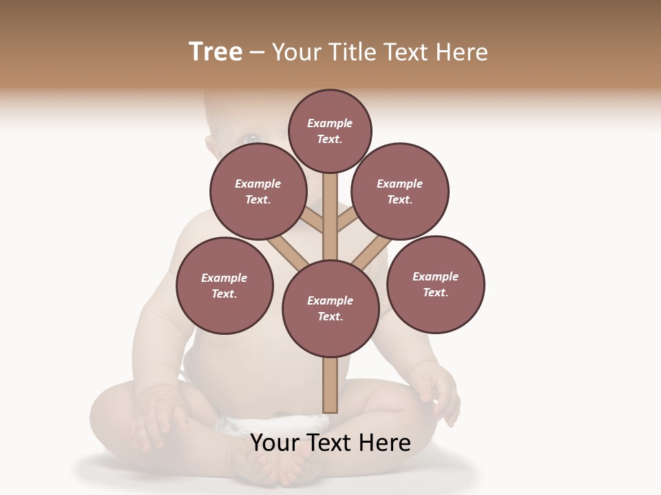 Baby Cheerful Lifestyle PowerPoint Template