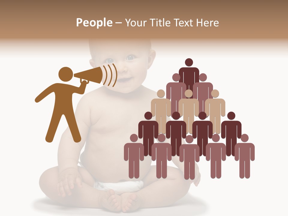 Baby Cheerful Lifestyle PowerPoint Template