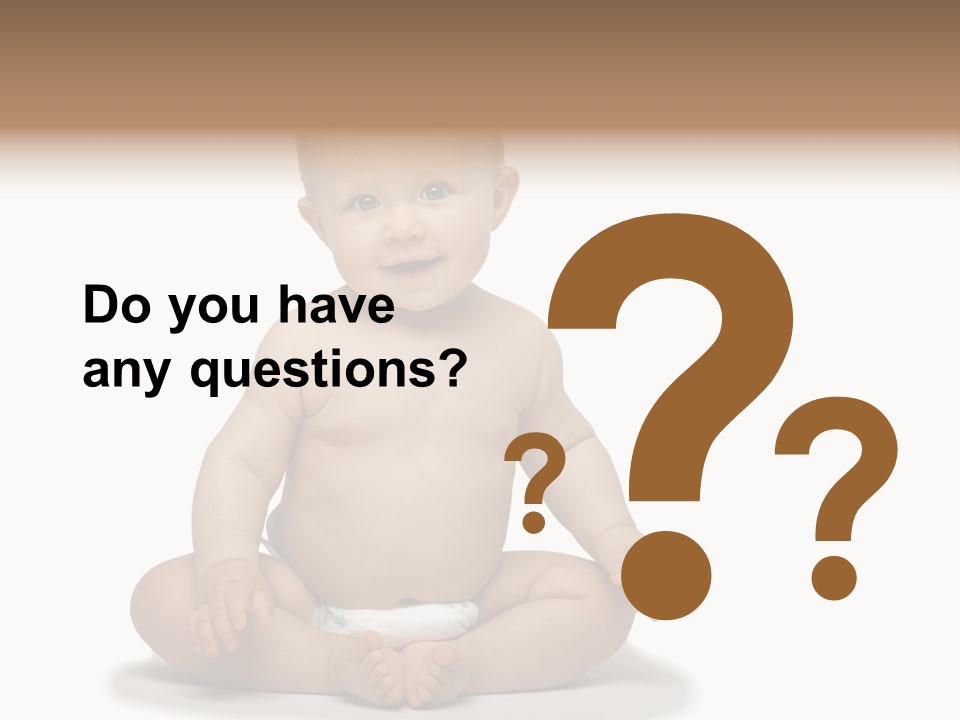 Baby Cheerful Lifestyle PowerPoint Template