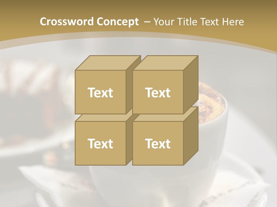 Creamy Snack Milk PowerPoint Template