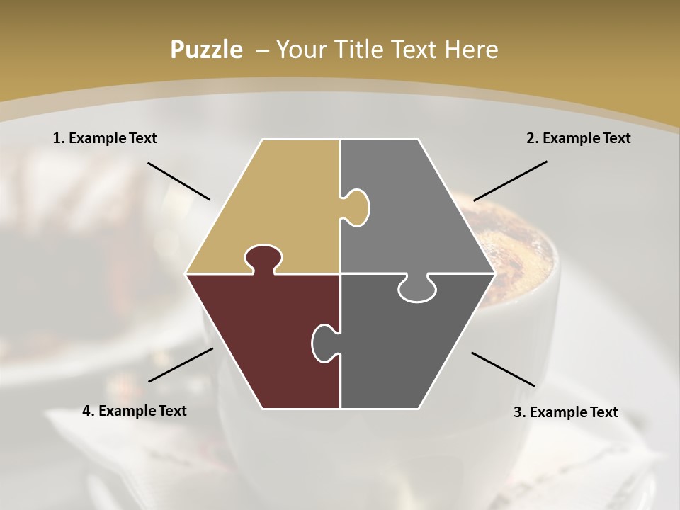 Creamy Snack Milk PowerPoint Template