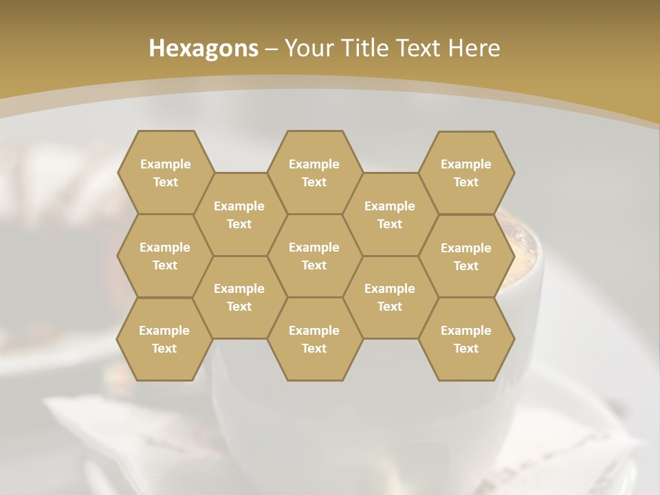 Creamy Snack Milk PowerPoint Template