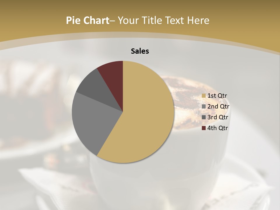 Creamy Snack Milk PowerPoint Template