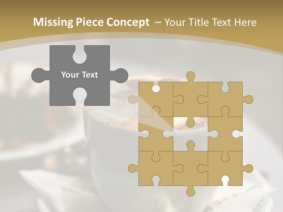 Creamy Snack Milk PowerPoint Template