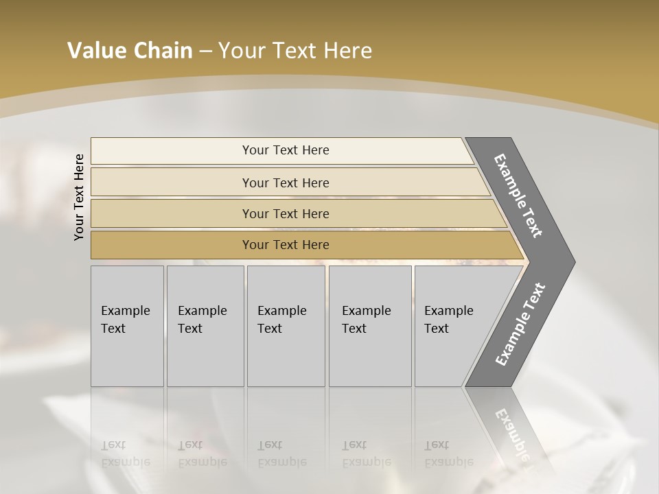 Creamy Snack Milk PowerPoint Template