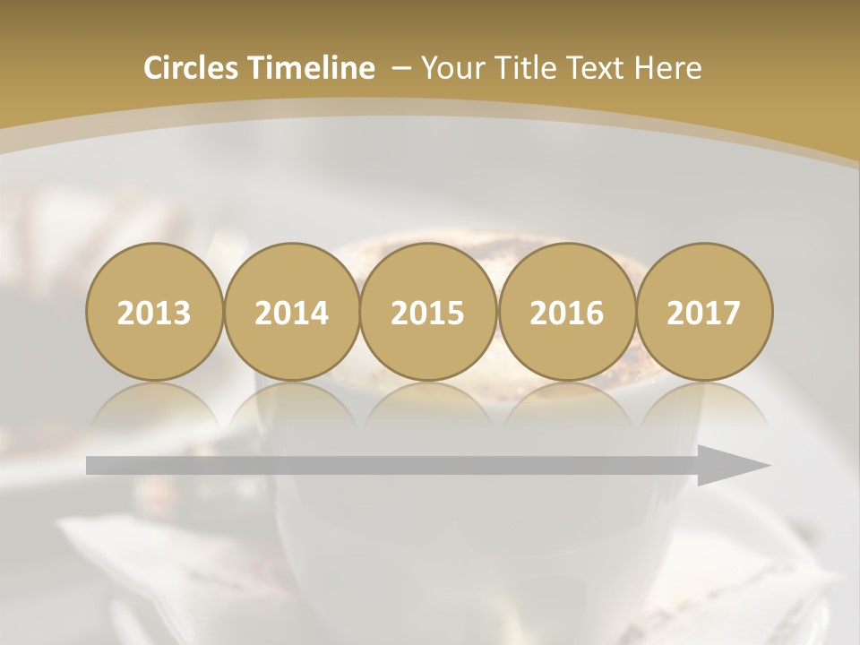 Creamy Snack Milk PowerPoint Template