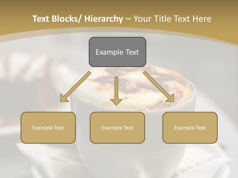 Creamy Snack Milk PowerPoint Template