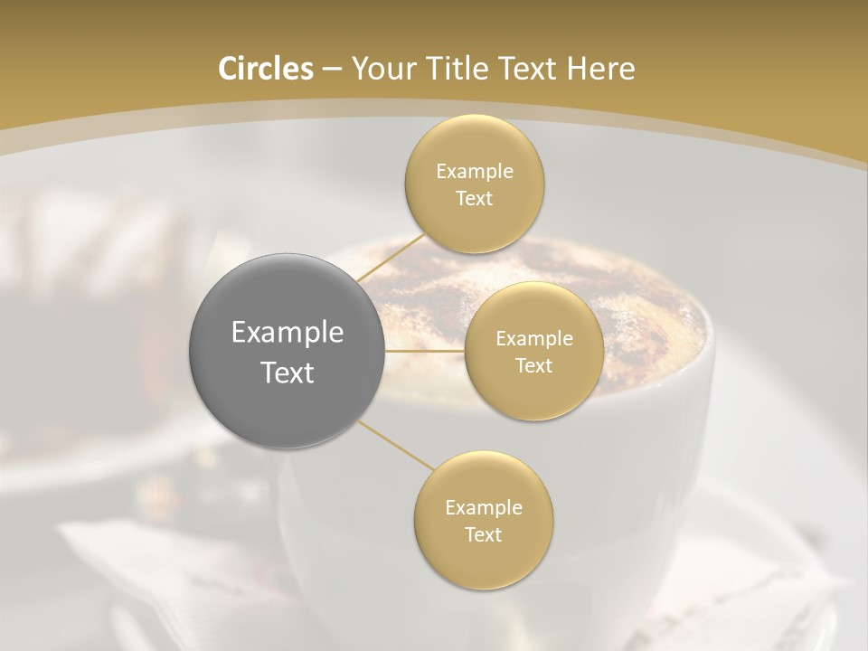 Creamy Snack Milk PowerPoint Template