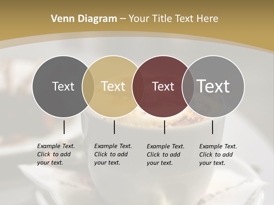 Creamy Snack Milk PowerPoint Template