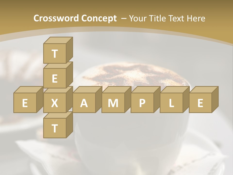 Creamy Snack Milk PowerPoint Template