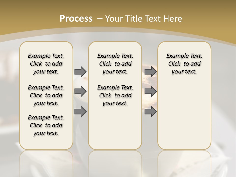 Creamy Snack Milk PowerPoint Template