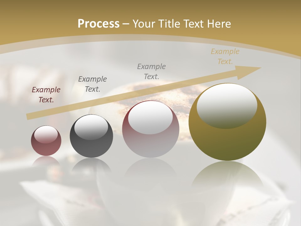 Creamy Snack Milk PowerPoint Template