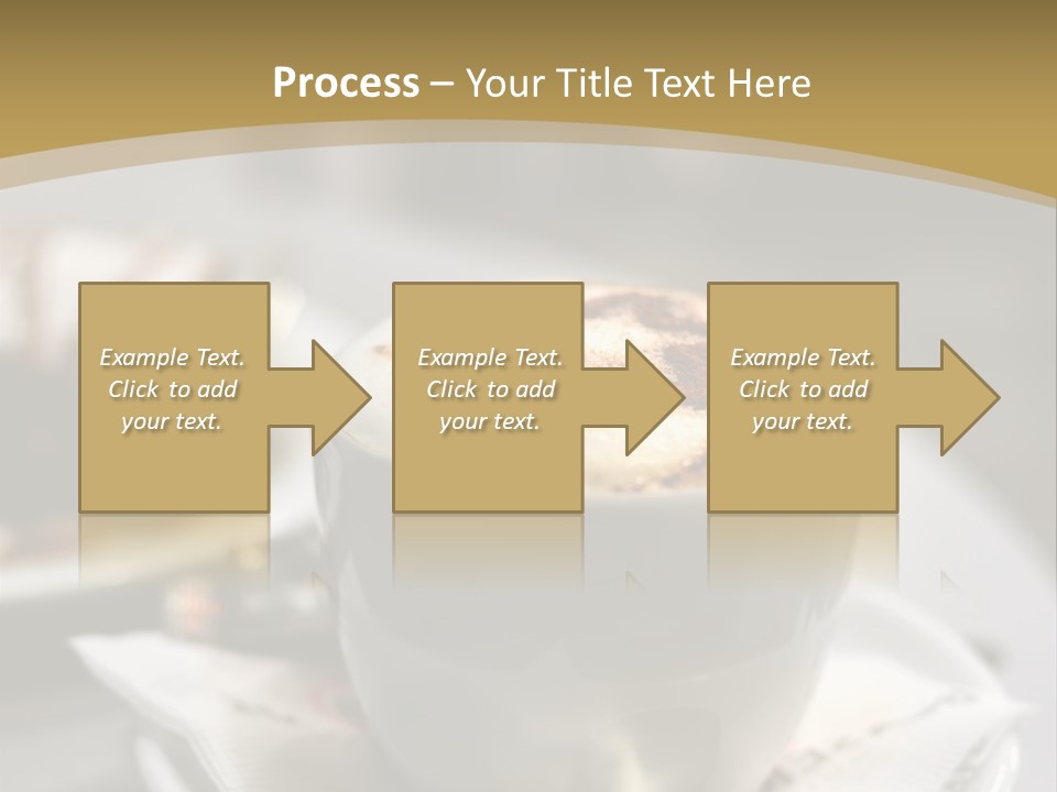 Creamy Snack Milk PowerPoint Template