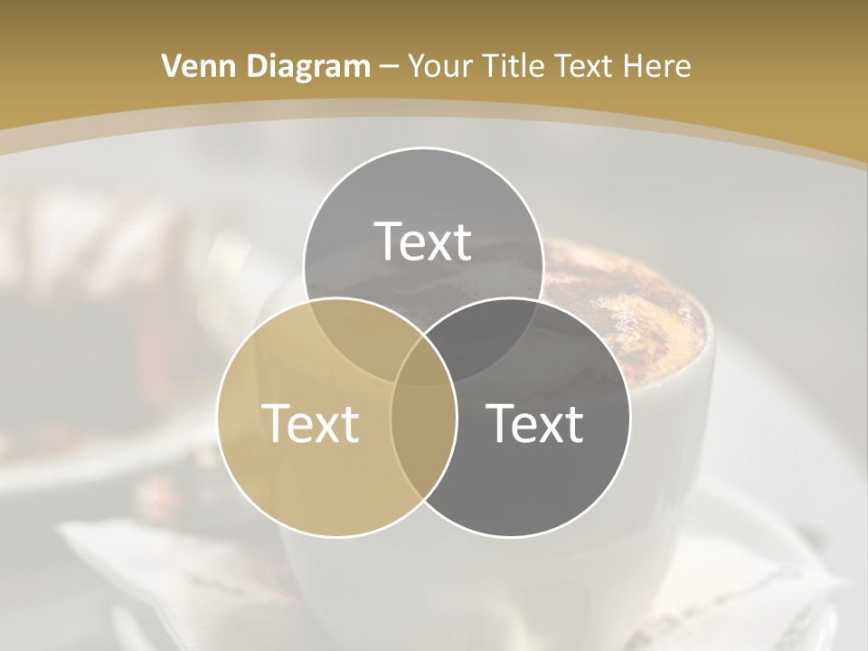 Creamy Snack Milk PowerPoint Template