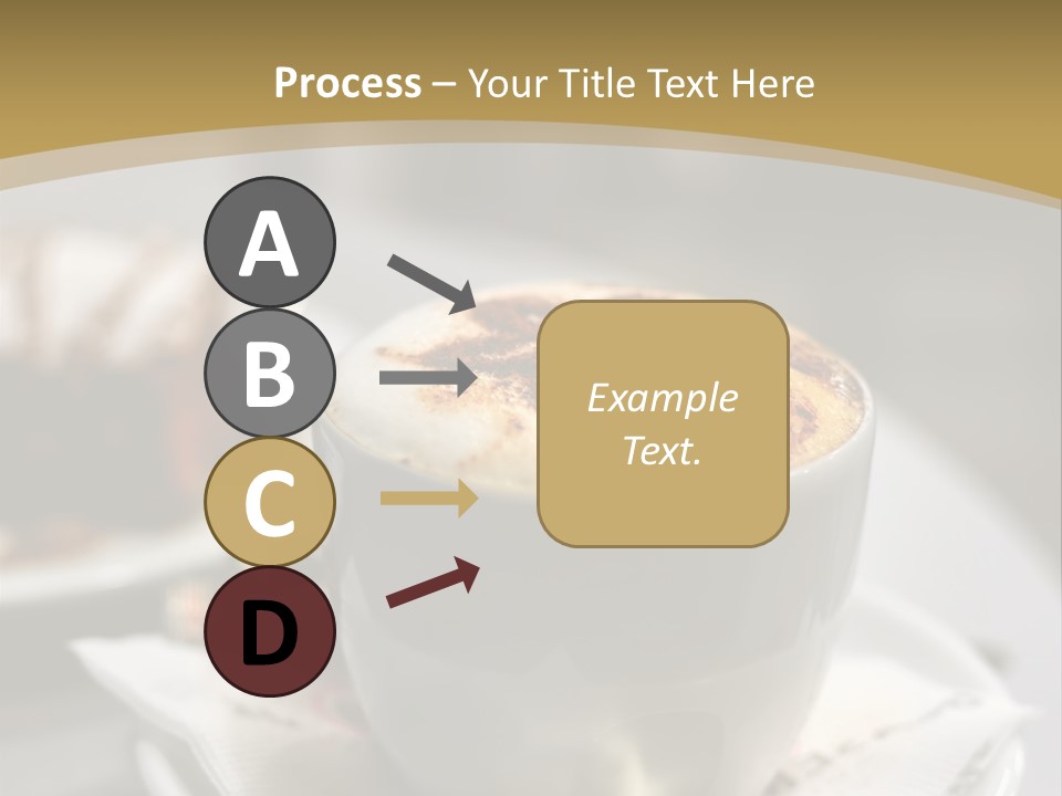 Creamy Snack Milk PowerPoint Template