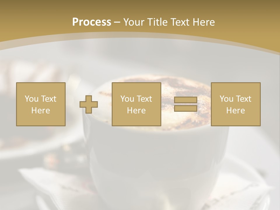 Creamy Snack Milk PowerPoint Template