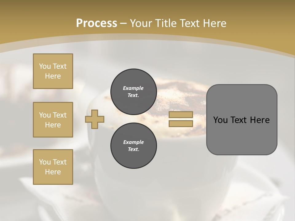 Creamy Snack Milk PowerPoint Template