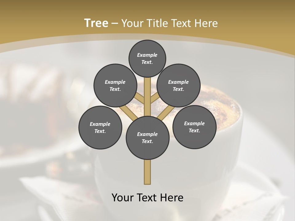 Creamy Snack Milk PowerPoint Template