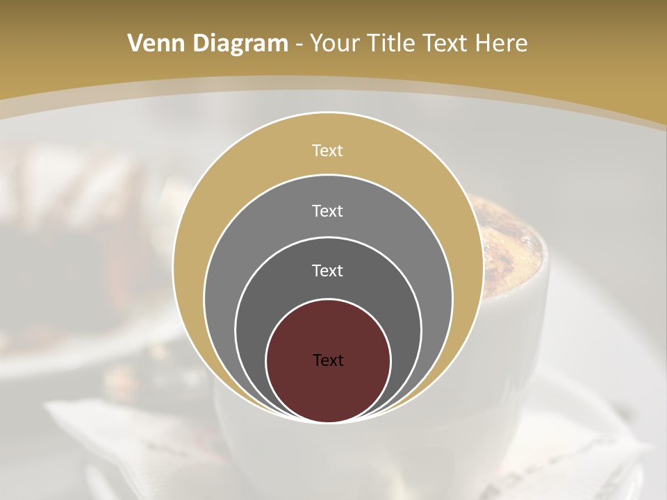 Creamy Snack Milk PowerPoint Template