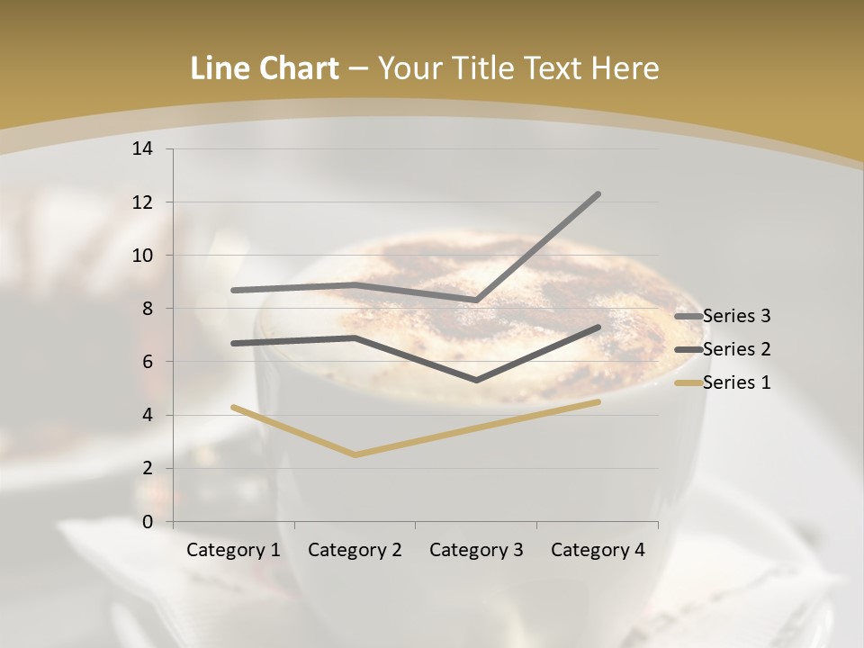Creamy Snack Milk PowerPoint Template