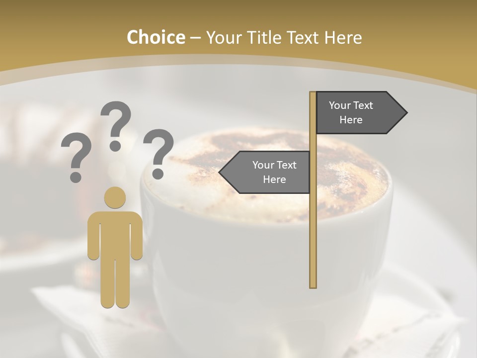 Creamy Snack Milk PowerPoint Template