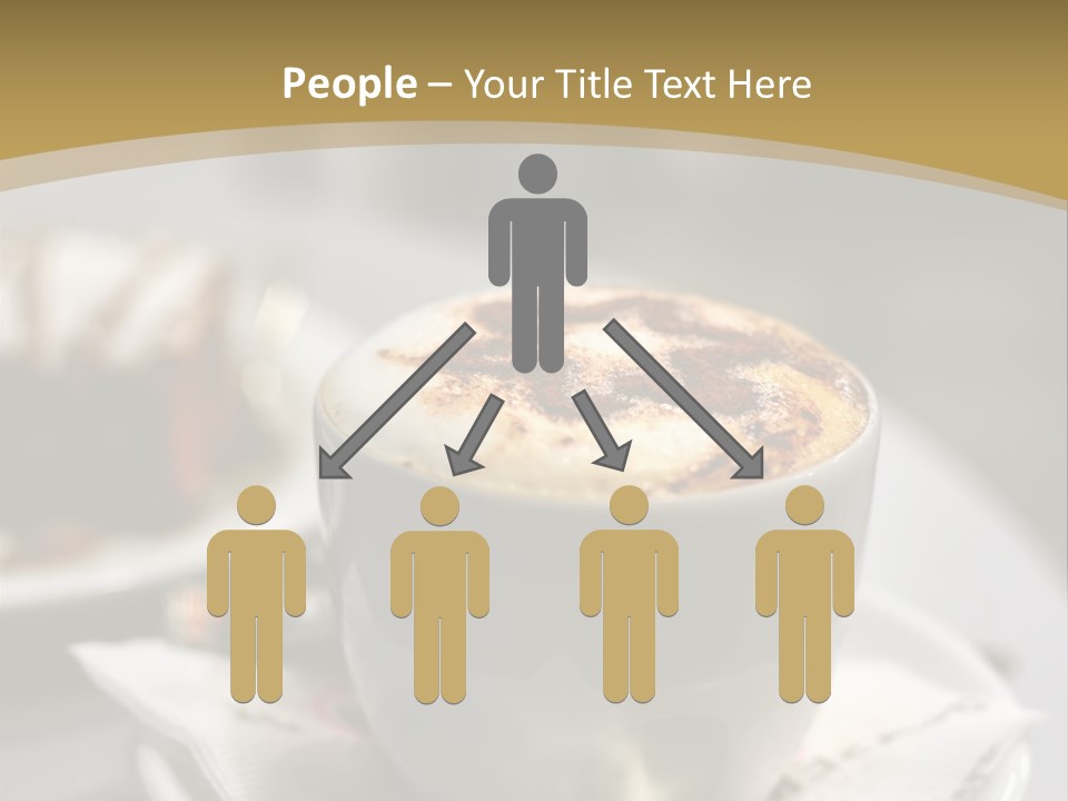 Creamy Snack Milk PowerPoint Template