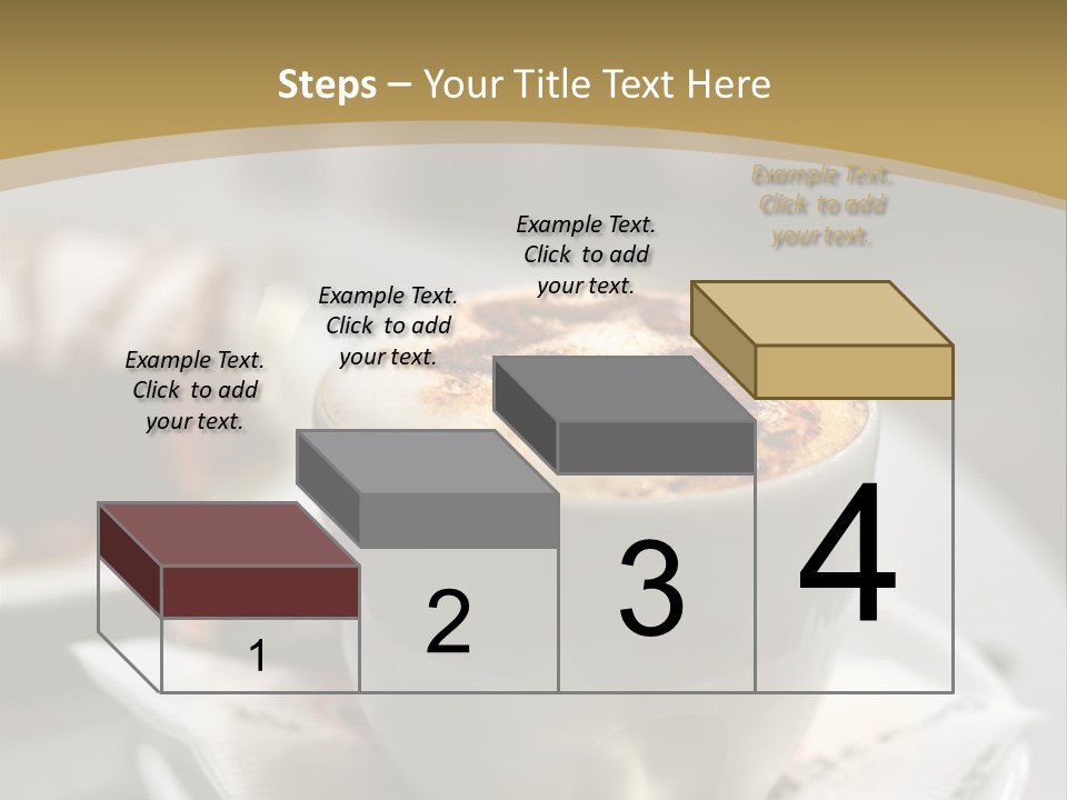 Creamy Snack Milk PowerPoint Template