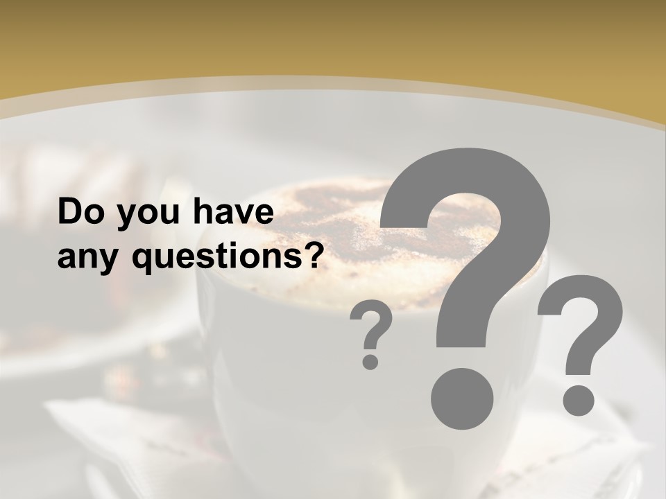 Creamy Snack Milk PowerPoint Template