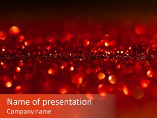 Background Twinkled Sparkle PowerPoint Template