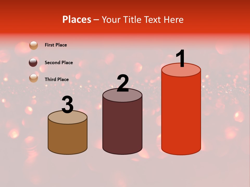 Background Twinkled Sparkle PowerPoint Template