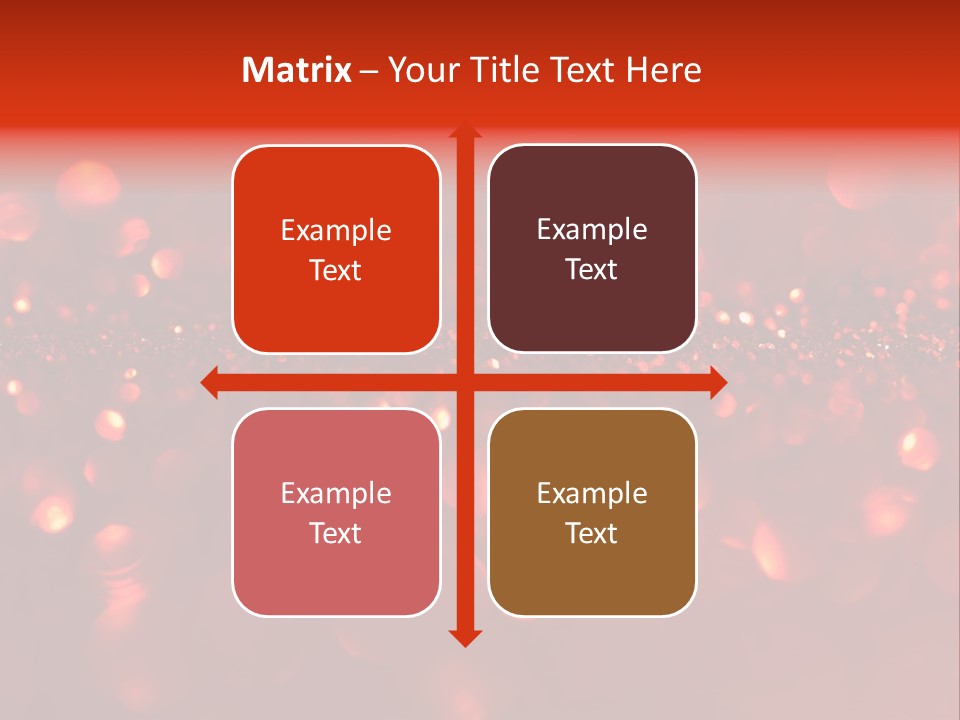 Background Twinkled Sparkle PowerPoint Template