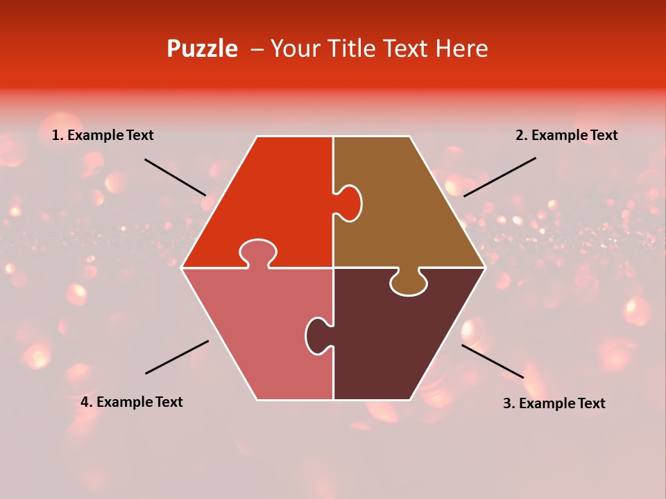 Background Twinkled Sparkle PowerPoint Template