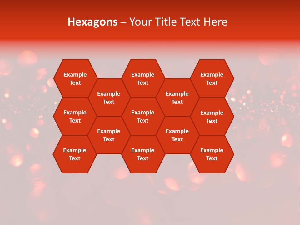 Background Twinkled Sparkle PowerPoint Template