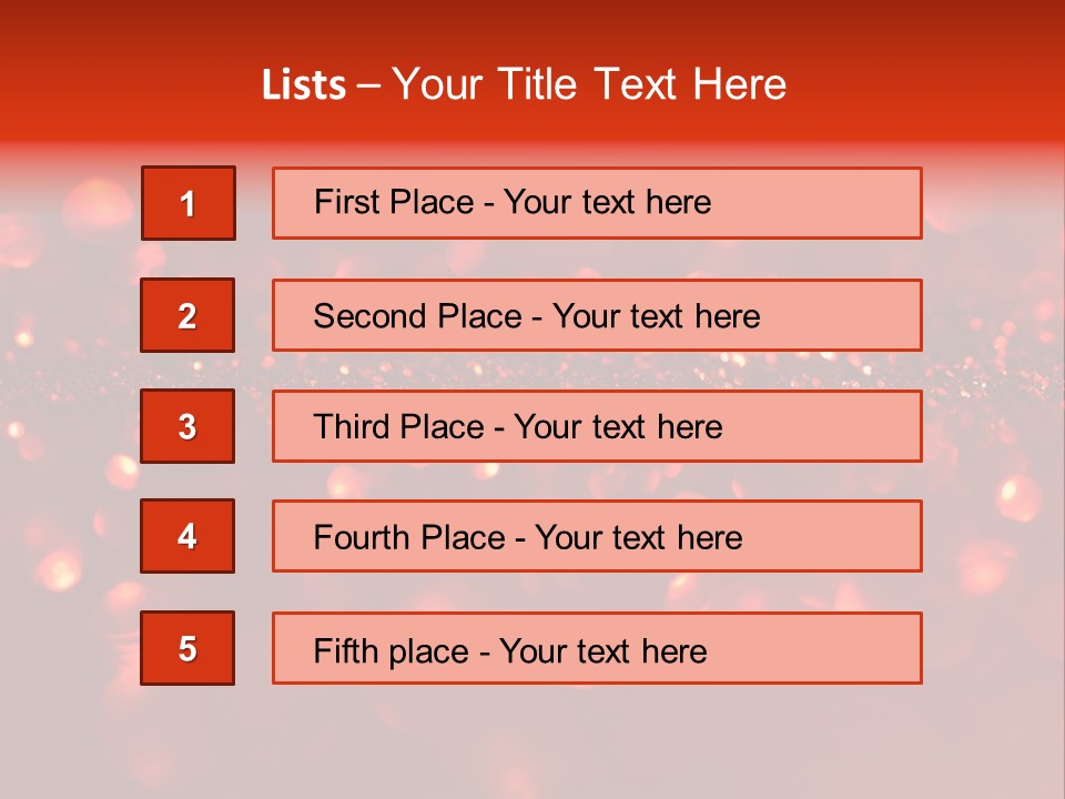 Background Twinkled Sparkle PowerPoint Template