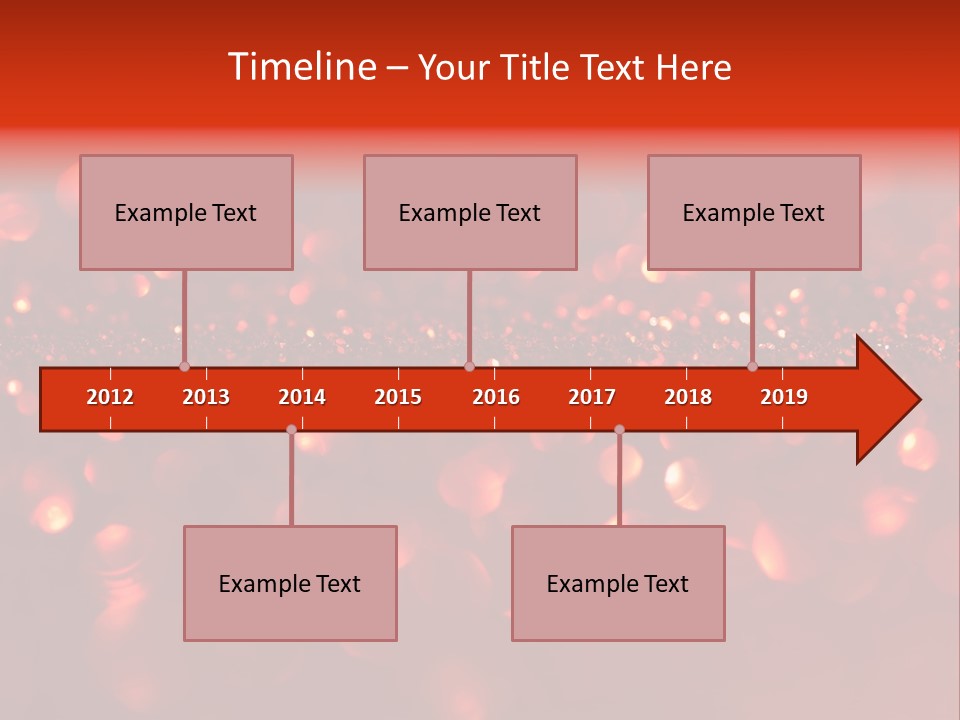Background Twinkled Sparkle PowerPoint Template