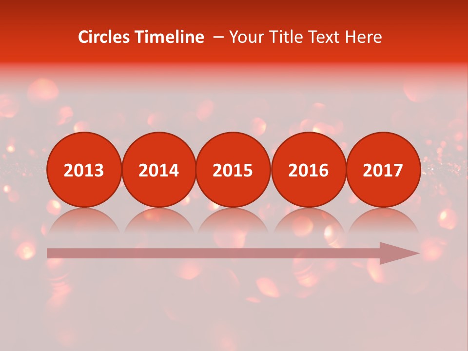 Background Twinkled Sparkle PowerPoint Template