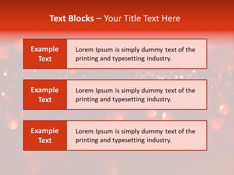 Background Twinkled Sparkle PowerPoint Template