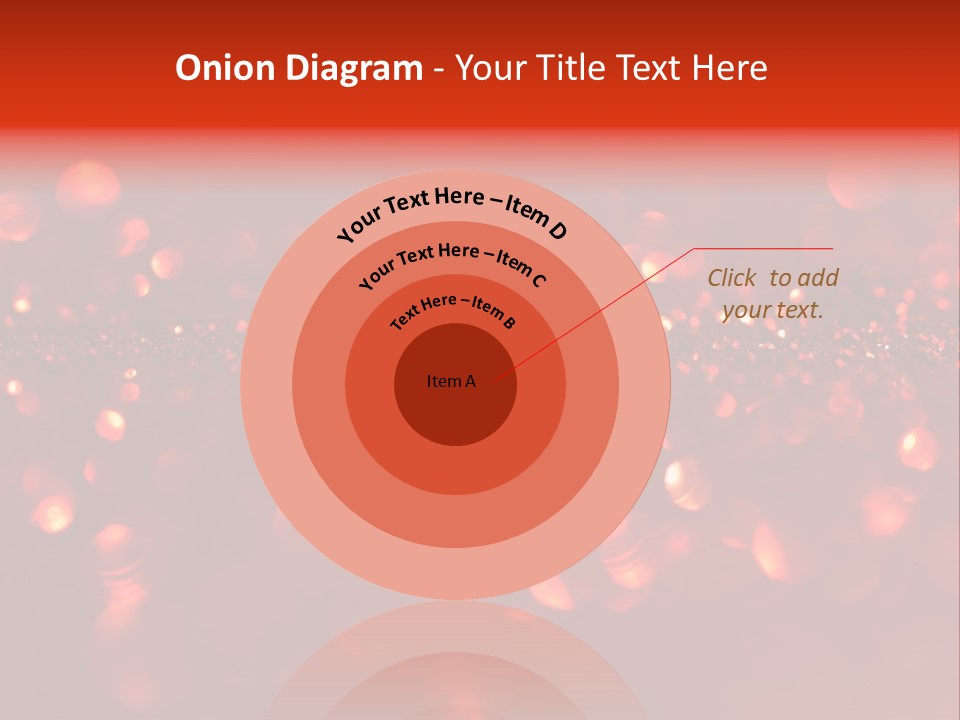 Background Twinkled Sparkle PowerPoint Template