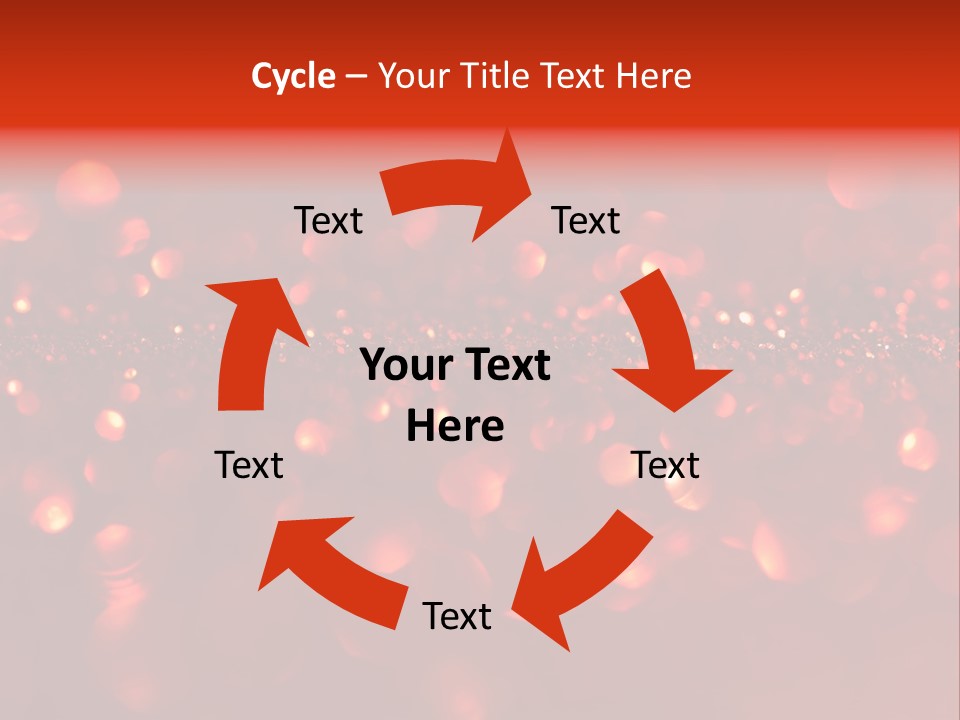 Background Twinkled Sparkle PowerPoint Template