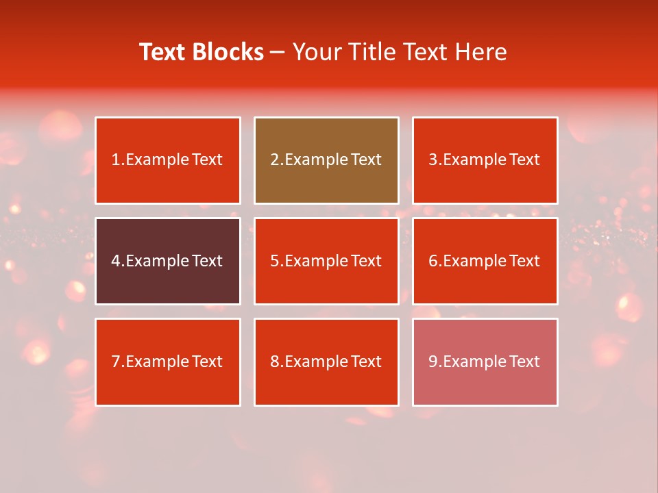 Background Twinkled Sparkle PowerPoint Template