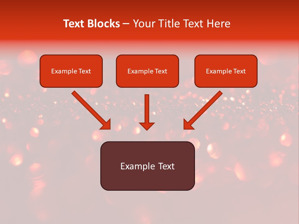 Background Twinkled Sparkle PowerPoint Template