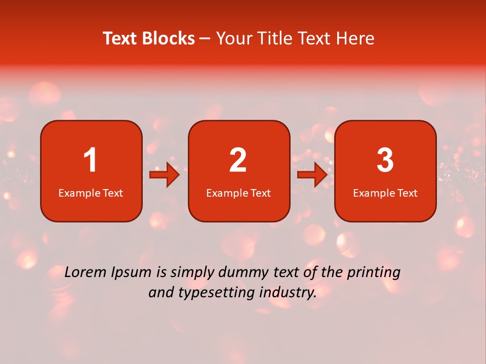 Background Twinkled Sparkle PowerPoint Template