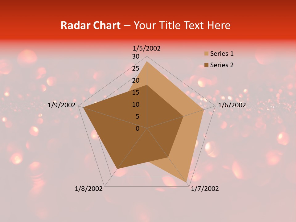 Background Twinkled Sparkle PowerPoint Template
