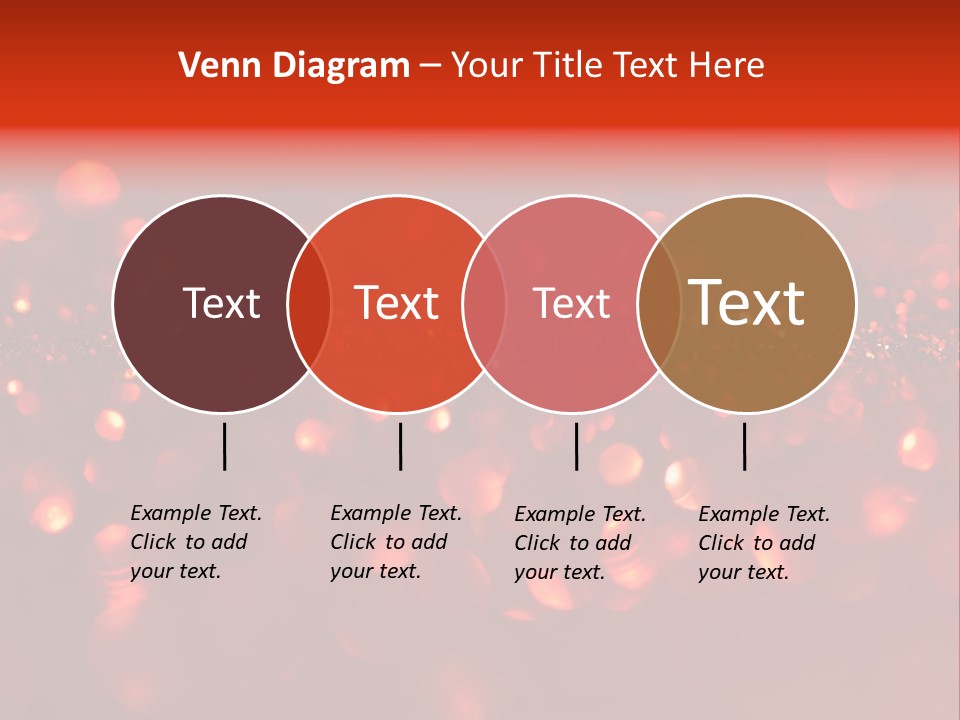 Background Twinkled Sparkle PowerPoint Template