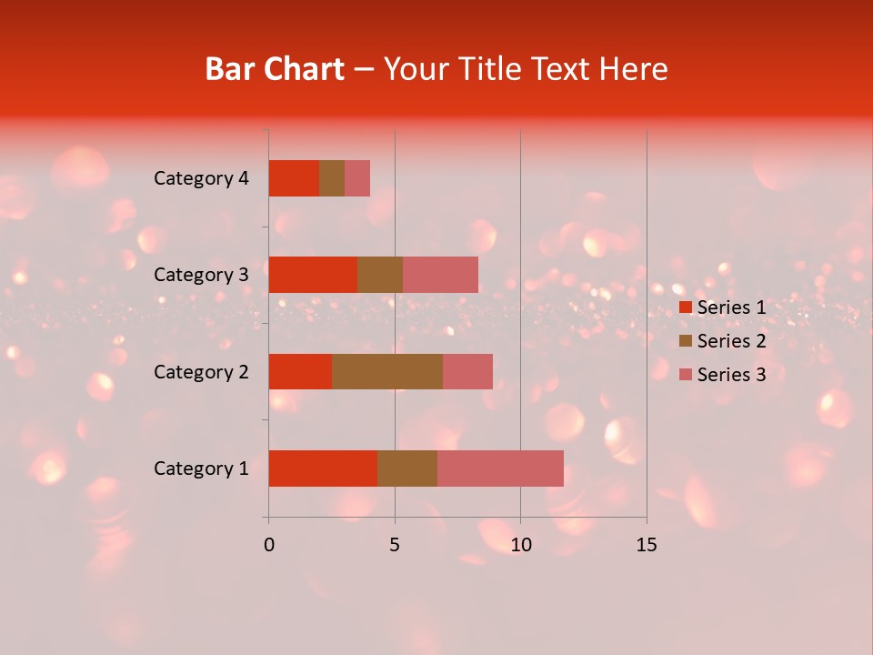 Background Twinkled Sparkle PowerPoint Template