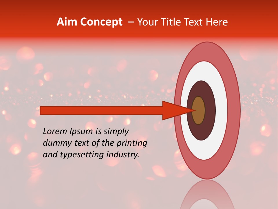 Background Twinkled Sparkle PowerPoint Template