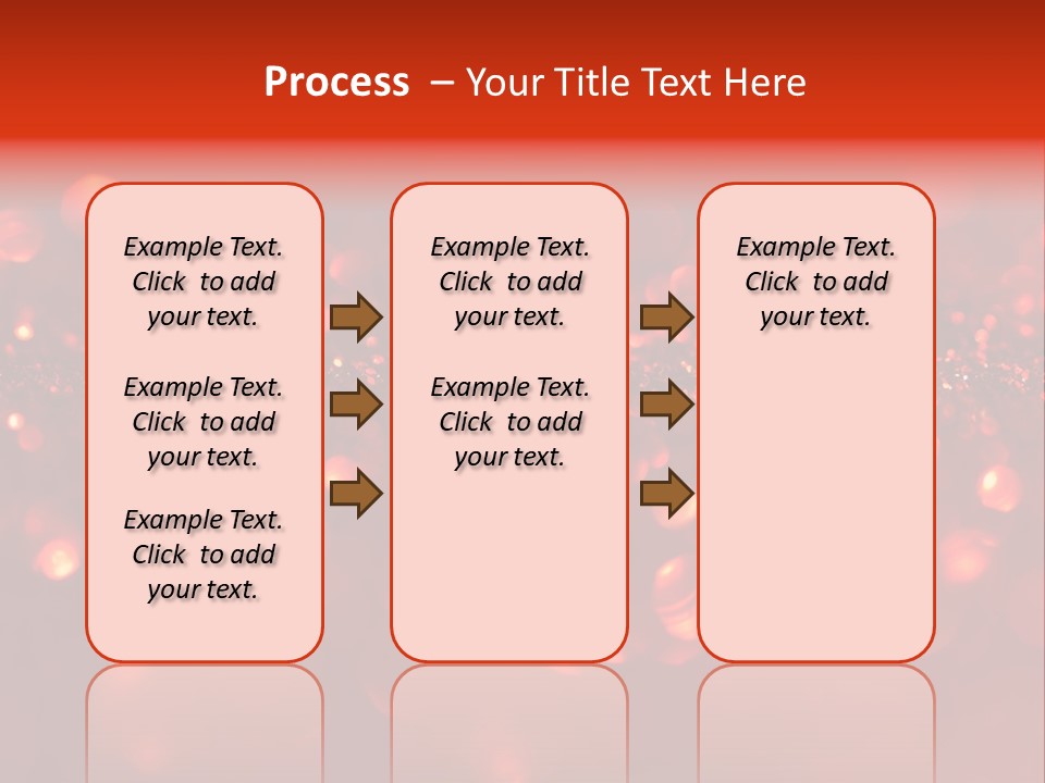 Background Twinkled Sparkle PowerPoint Template